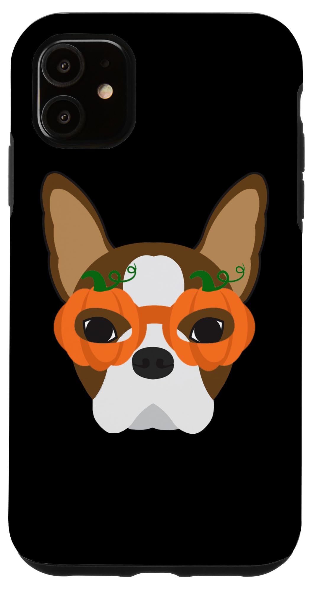 iPhone 11 Case - Cute Boston Terrier Design, Shockproof & Scratch Resistant Protective Cover - Perfect for Halloween, Christmas Gifts & Daily Use