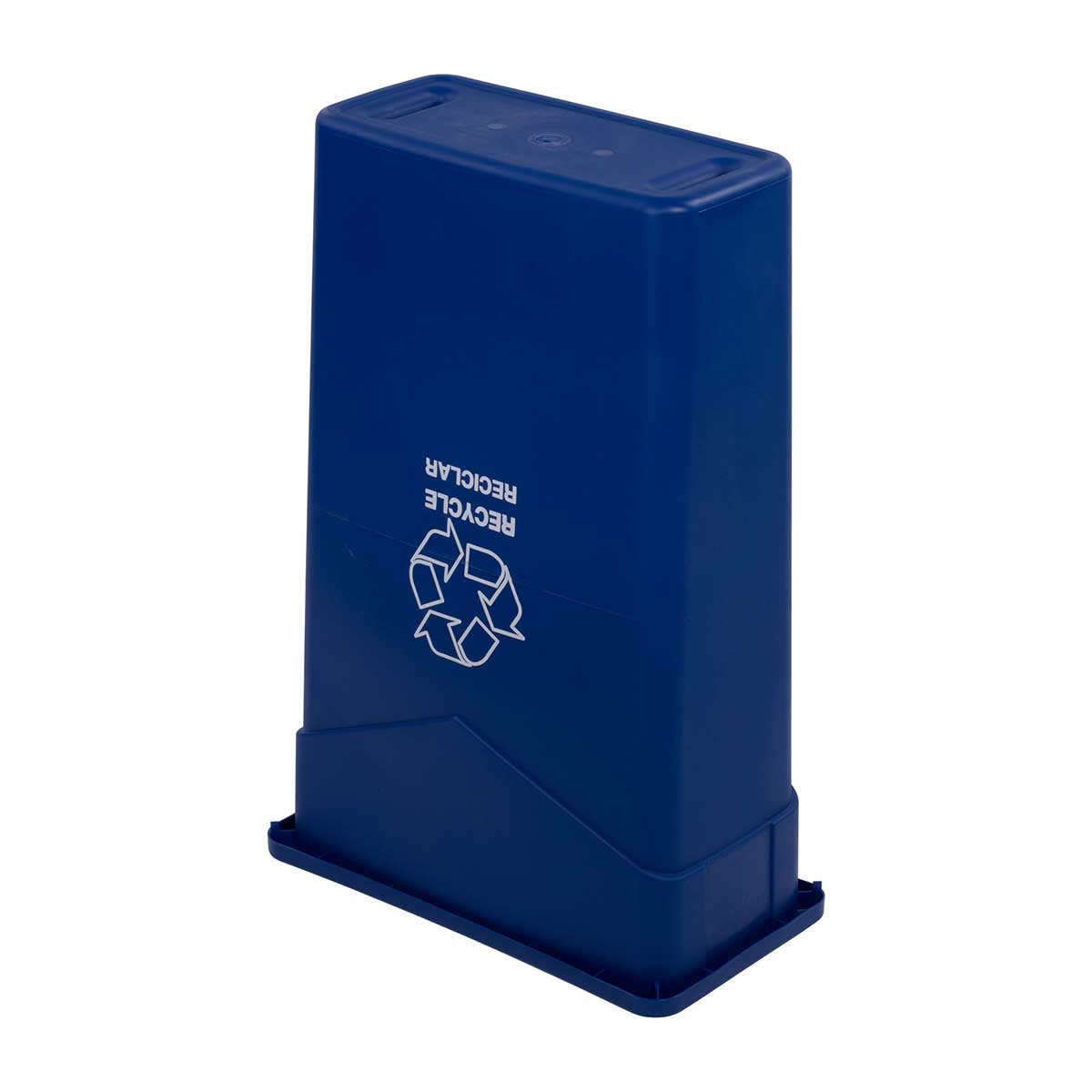 Carlisle 342023REC14 23-Gallon Blue TrimLine Rectangle Recycle Waste Container - Perfect for Office, Kitchen & Outdoor Recycling Bins