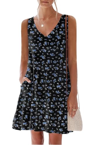 D Black Floral