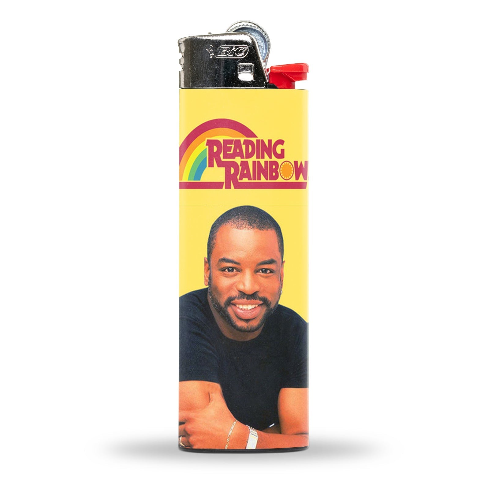Reading Rainbow Lighter - Colorful Windproof Butane Lighter for Camping, Hiking & Outdoor Adventures | Perfect for Cigarettes, Candles & BBQs