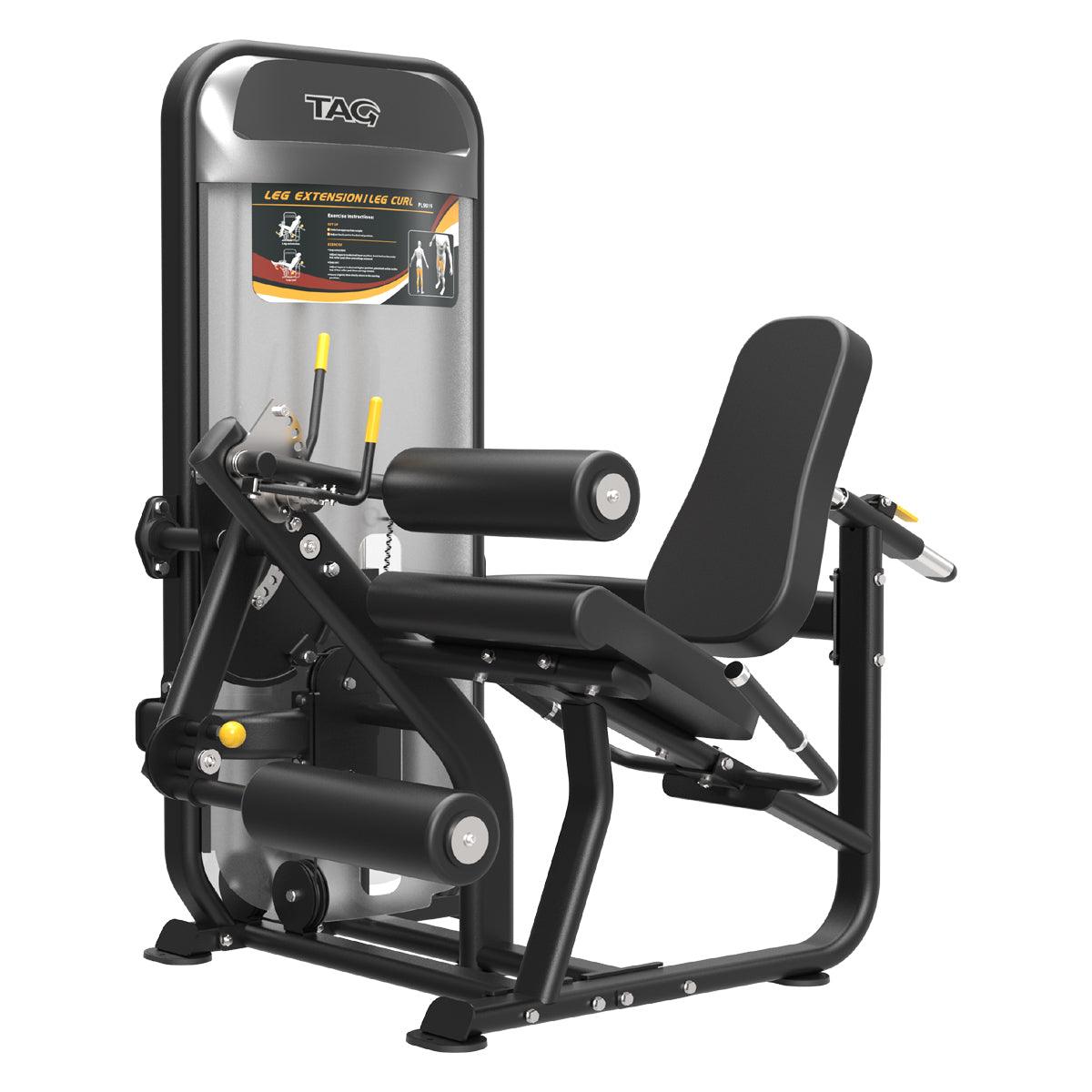 TAG Performance Line Leg Extension and Curl Dual Selector Machine - Home Gym Equipment for Strength Training & Muscle Building | Perfect for Leg Workouts, Fitness Enthusiasts & Home Gym Setup