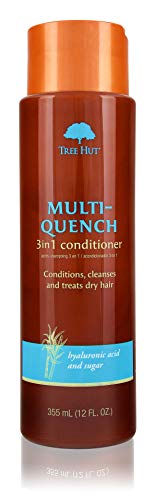 Tree Hut 3-in-1 Hair Conditioner & Scalp Treatment with Organic Shea Butter - Sulfate-Free for Normal, Dry & Color-Treated Hair - 12 Fl Oz - Made in USA - Perfect for Daily Hair Care & Salon-Quality Treatment at Home