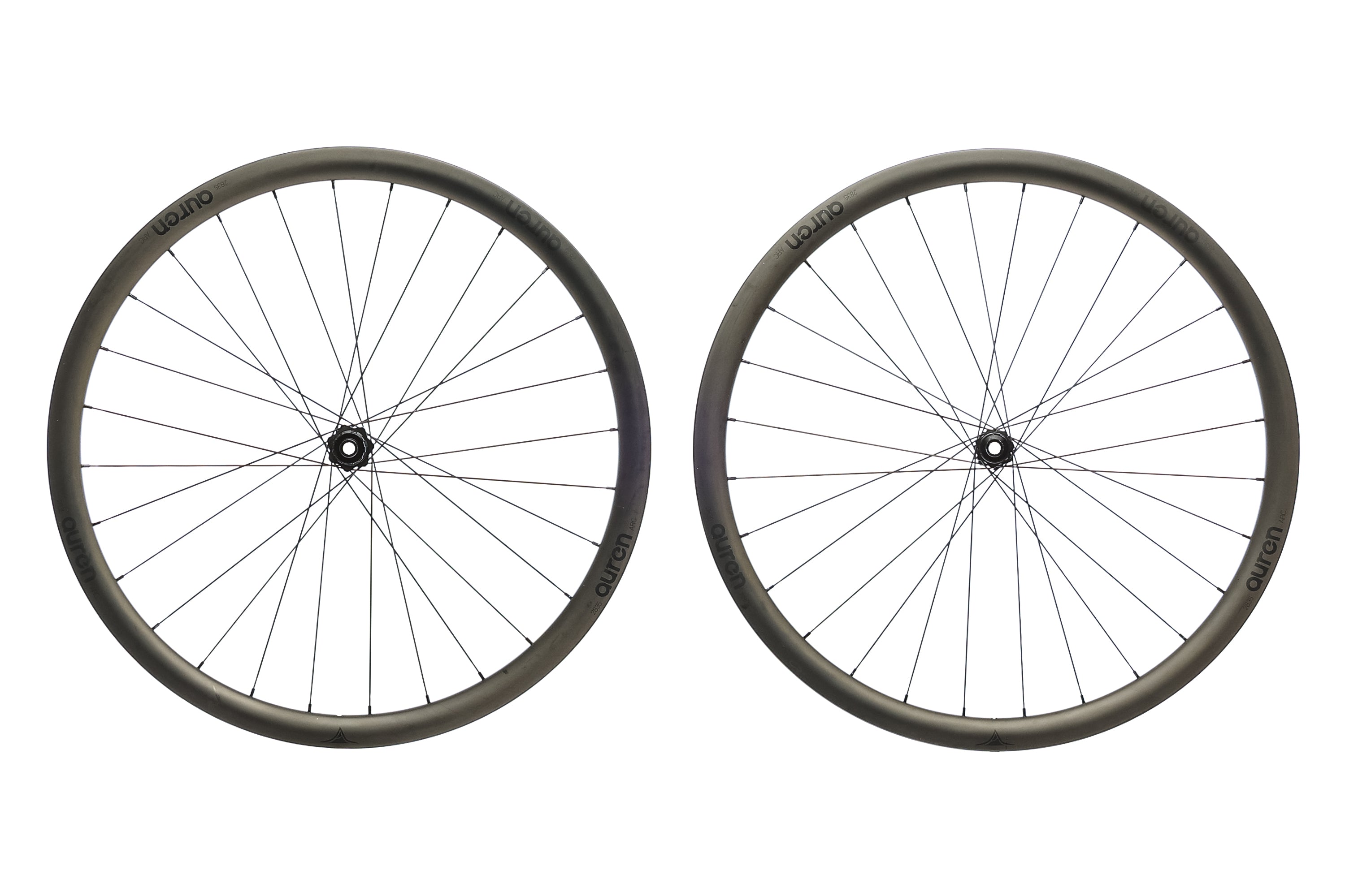 Auren ARC 2835 All-Road Carbon Tubeless 700c Wheelset - Lightweight & Durable for Road & Gravel Biking - Perfect for Racing, Commuting & Adventure Cycling