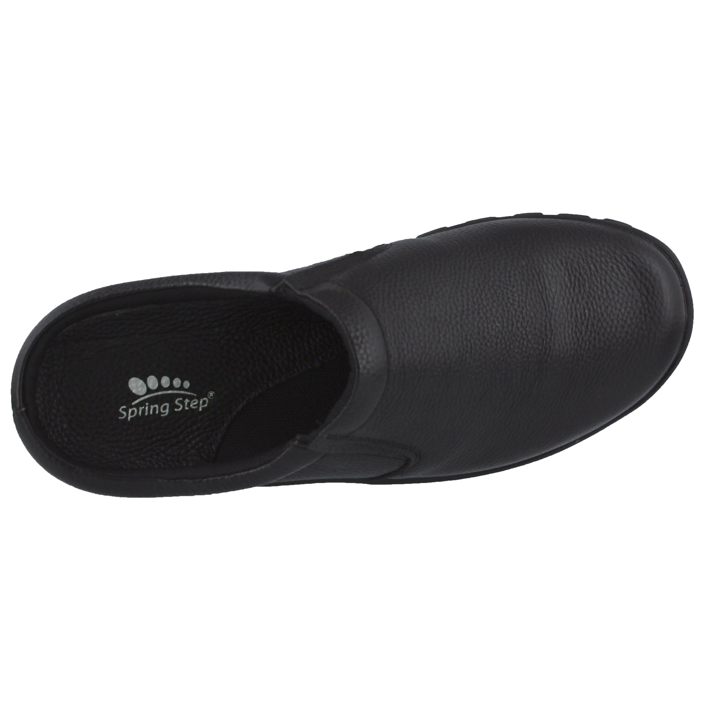 Spring Step Men's Blaine Uniform Dress Shoes - Professional Black Leather Oxfords for Work, Office & Formal Occasions