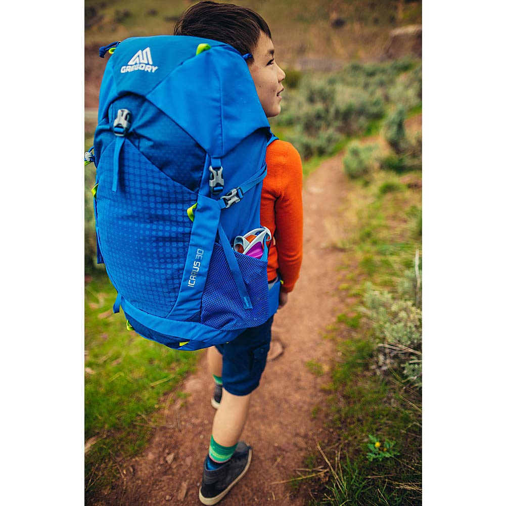Gregory Icarus Unisex Backpacking & Day Hiking Pack - Lightweight Durable Travel Backpack for Outdoor Adventures, Camping & Daily Commute