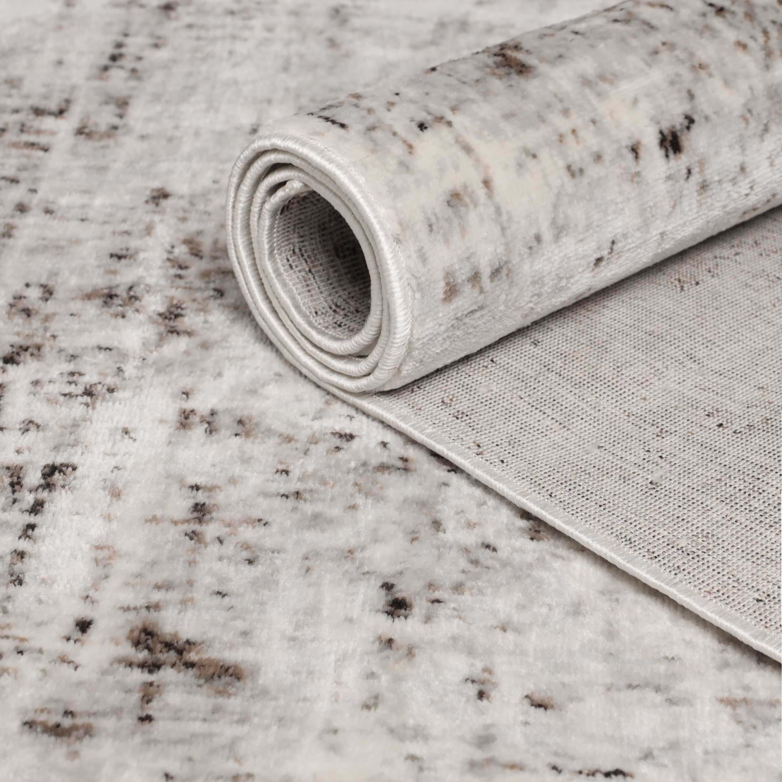 Stylish Acer Distressed Contemporary Abstract Modern Indoor Area Rug or Runner - Perfect for Living Room, Bedroom, and Home Decor