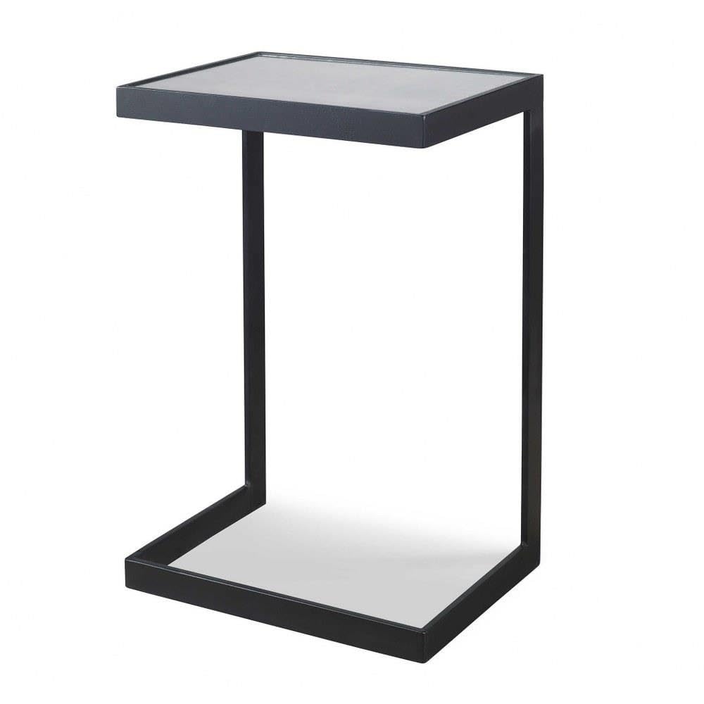 25.5 Inch Modern Cantilever Side Table - 16.5