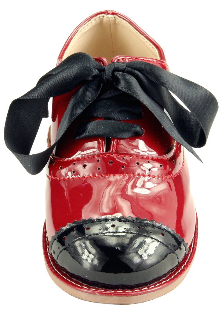 The Doll Maker Lace Oxford Shoes - Elegant Women's Flat Shoes for Casual & Office Wear - Perfect for Weddings, Parties & Everyday Outfits