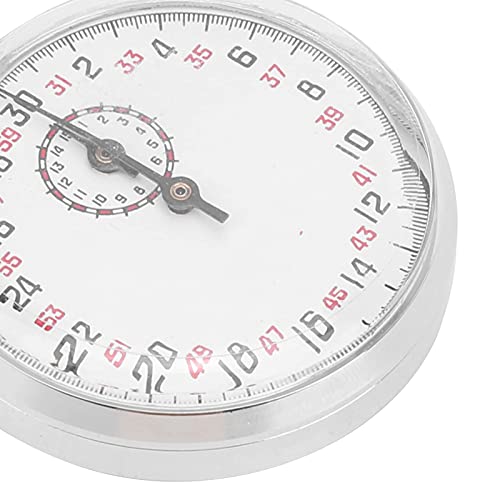 Handheld Mechanical Stopwatch - Sports Chronograph with Round Face for Running, Training & Competitions | Track Time Accurately for Track Meets, Swim Races & School Games