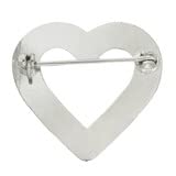 PinMart’s Enamel Lapel Pins - Heart Shaped Love Pins for Valentine's Day Gifts & Party Favors | Bulk Sizing Available | Perfect for Valentine Cards, Class Gifts & Accessories