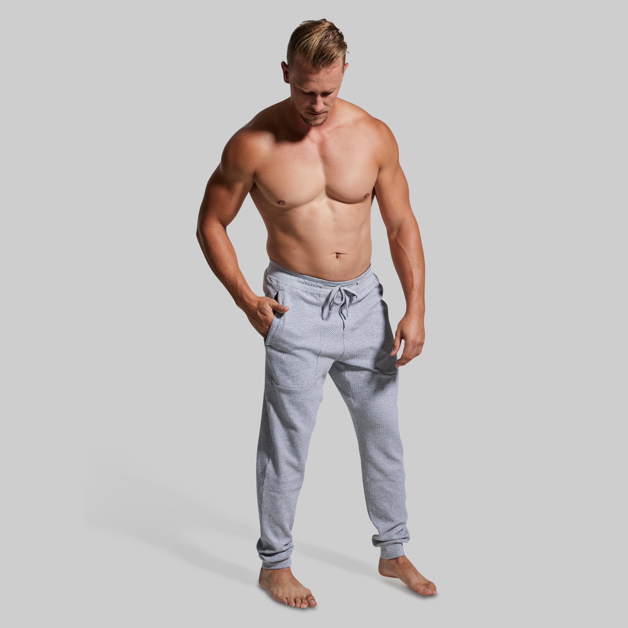 Men's Cloud Jogger Set - Lightweight Comfortable Running Outfit in Paloma Grey | Perfect for Gym, Jogging & Casual Wear