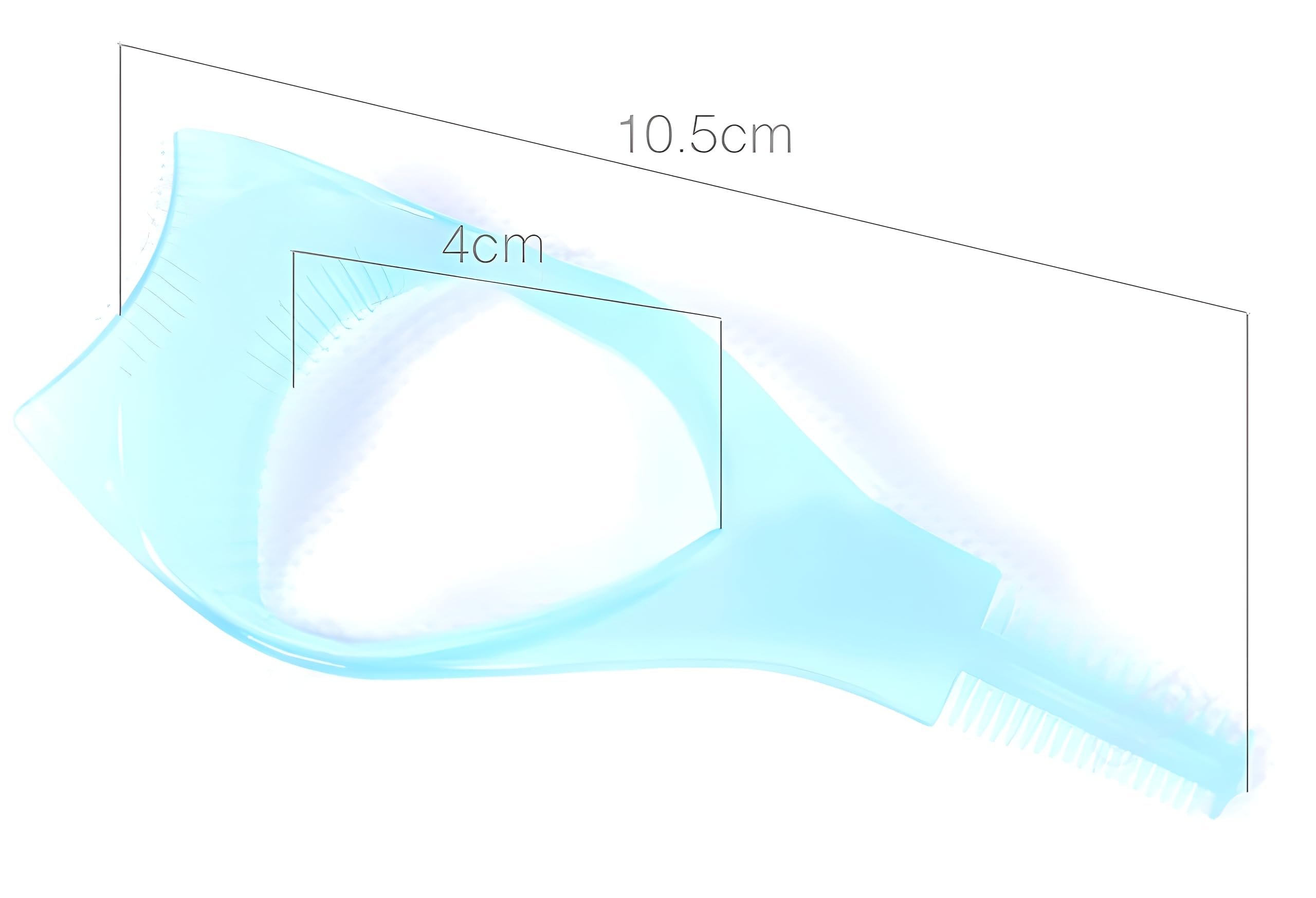SWASCO™ 3-in-1 Makeup Eyelash Tool - Upper & Lower Lash Mascara Applicator Guide with Eyelash Comb - Perfect for Professional & Home Makeup Application