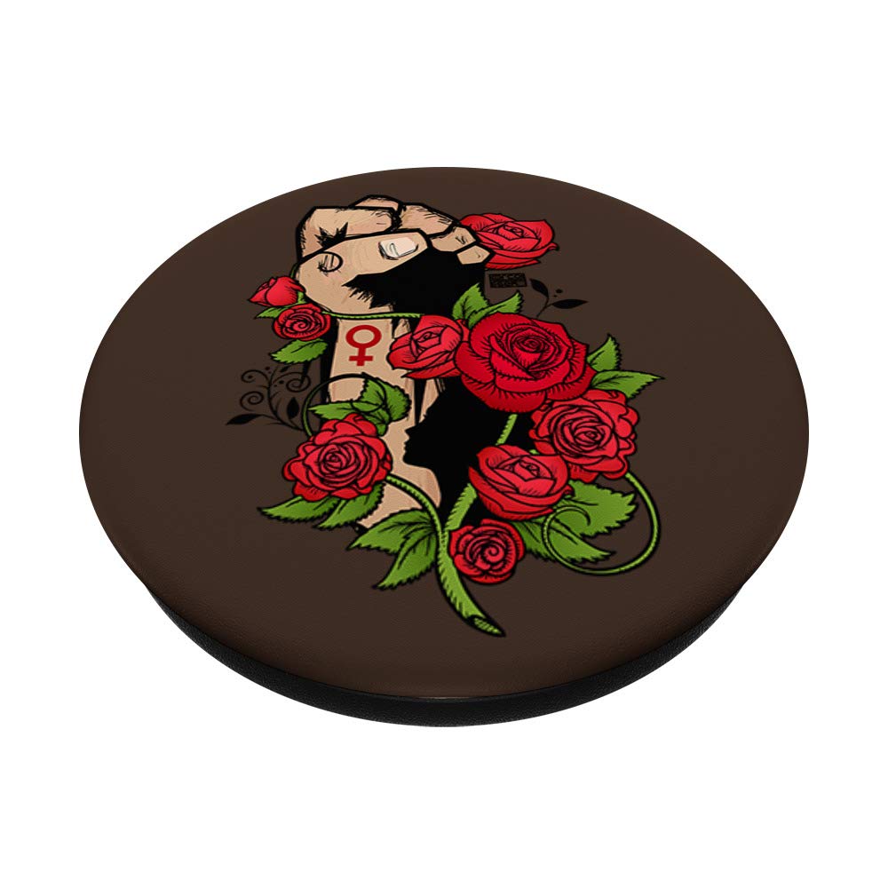 Feminist Rose Ornament - Women's Rights Symbol for Home & Office Decor - Perfect for Protests, Gifts & Empowerment Displays