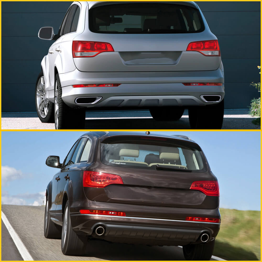Rear Bumper Reverse Tail Light Fog Lamp for 2006-2015 Audi Q7 | US Version | Perfect for Night Driving & Enhanced Safety