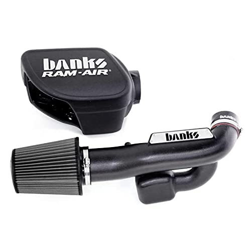 Banks 41837-D High Performance Air Intake System for Trucks & SUVs - Improved Engine Power & Fuel Efficiency - Perfect for Off-Roading & Towing