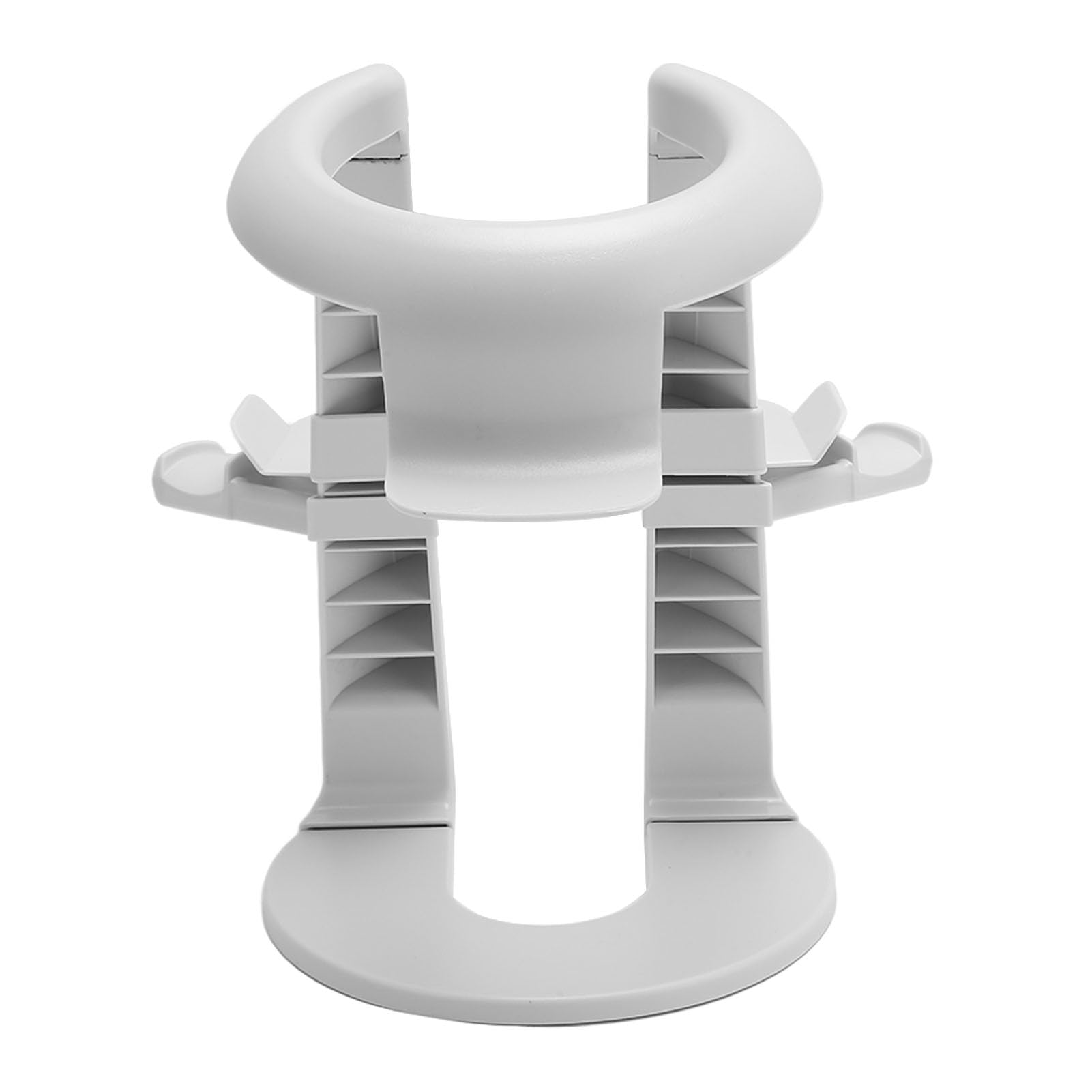 Universal VR Headset Stand for Oculus Quest 1 & 2, Rift S - Stable Round Base Design Prevents Deformation (White) - Perfect for VR Gaming Setup & Organized Storage