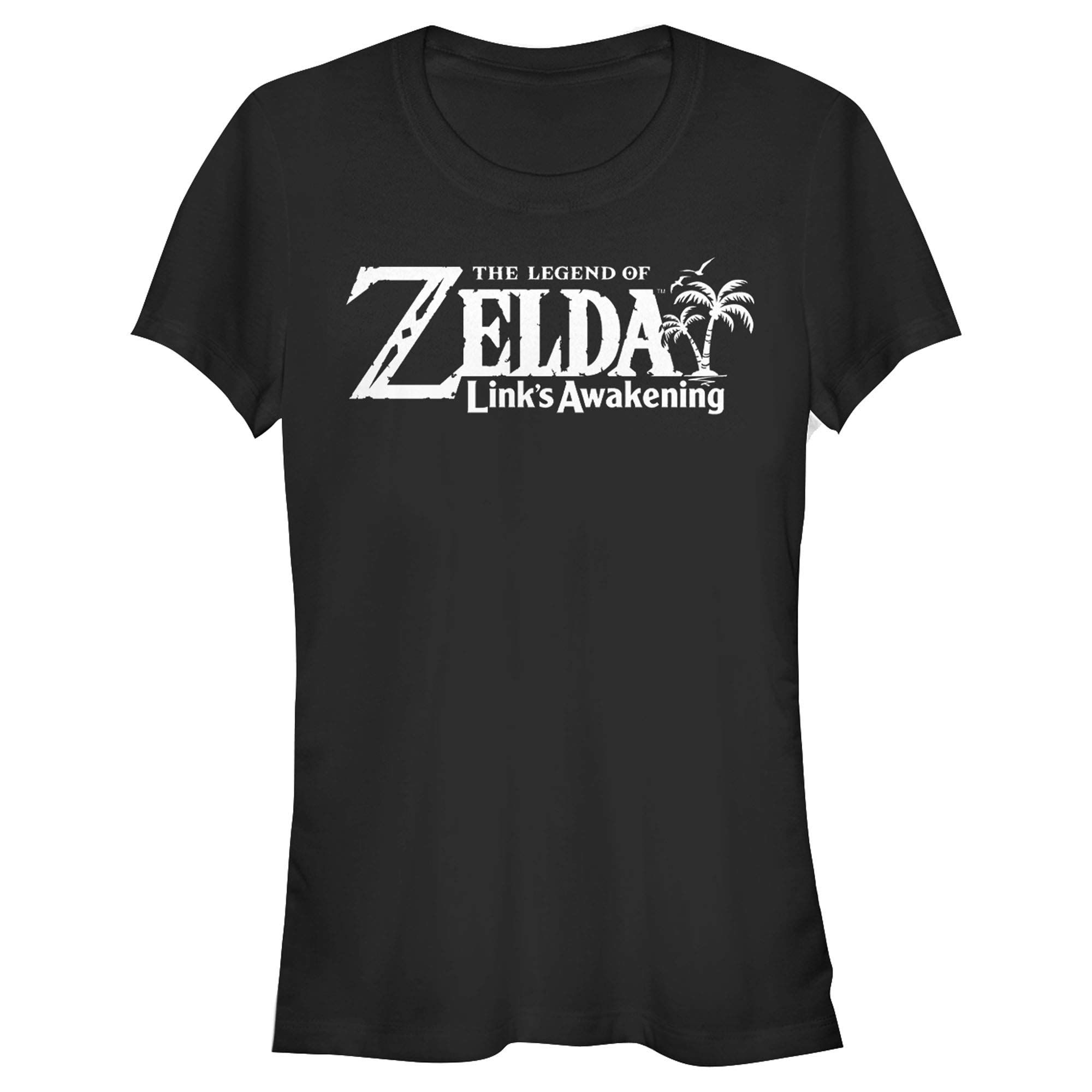 Nintendo Legend of Zelda Link's Awakening Classic Logo T-Shirt for Teens - Retro Gaming Merchandise for Zelda Fans | Perfect for Cosplay, Gaming Conventions & Everyday Wear