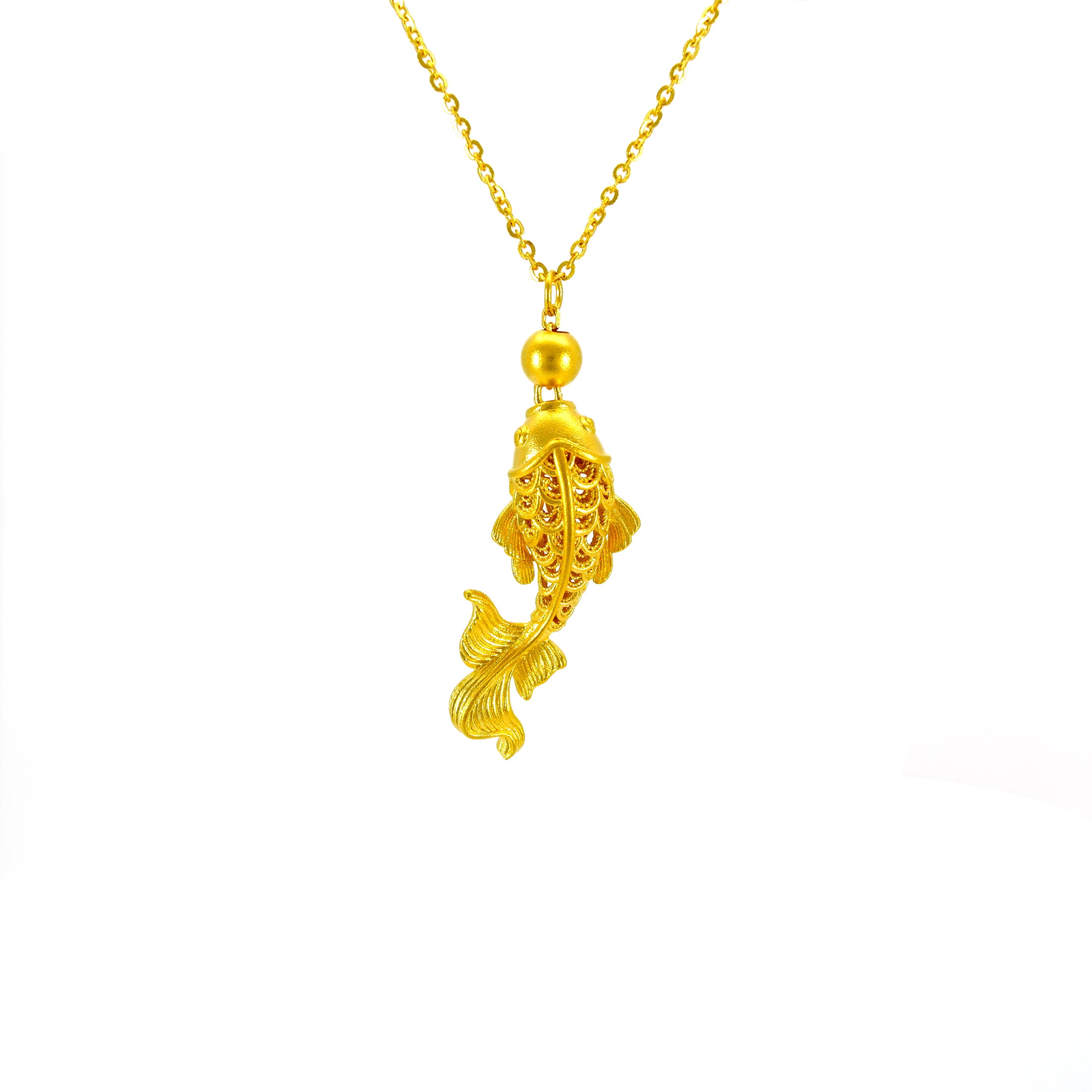 24K Gold Necklace for Women - Elegant & Durable Solid Gold Jewelry - Perfect for Weddings, Anniversaries & Special Occasions