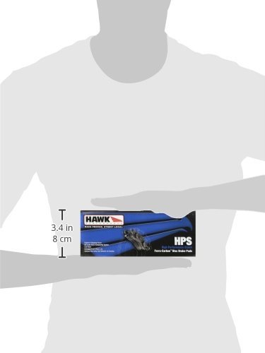 HB194F.665 HPS Performance Street Brake Pads - High Performance Ceramic Brake Pads for Cars & Trucks | Smooth Stopping Power for Daily Driving & Commuting
