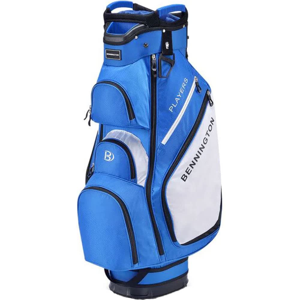 Bennington Women's Players Lite Cart Golf Bag 2020 - Royal Blue & White | Lightweight & Durable for On-Course Performance