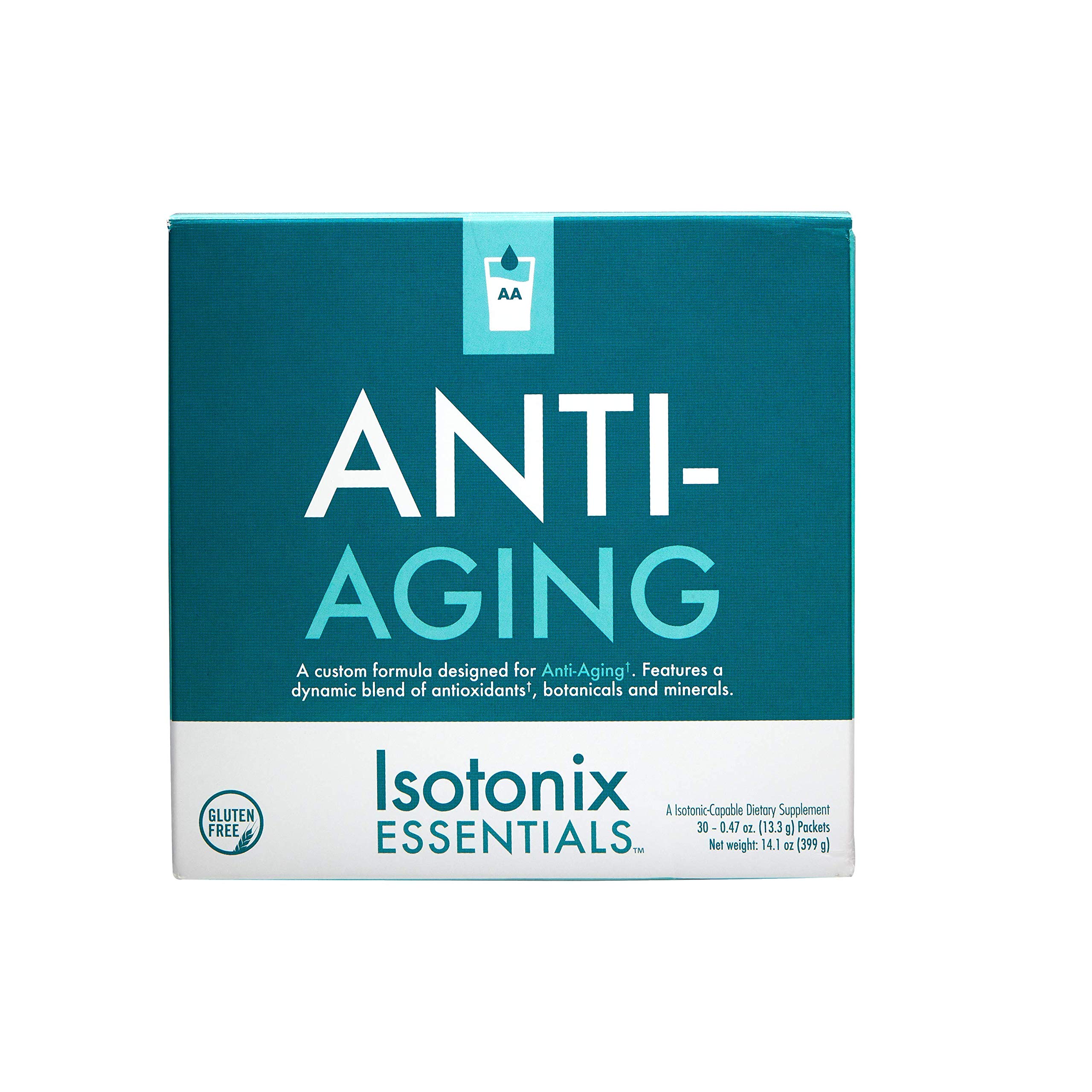Isotonix Essential Anti-Aging Supplement - Powerful Antioxidants for Muscle Health & Strength - Daily Nutrient Support for Healthy Aging - 30 Packets | Perfect for Active Adults & Fitness Enthusiasts