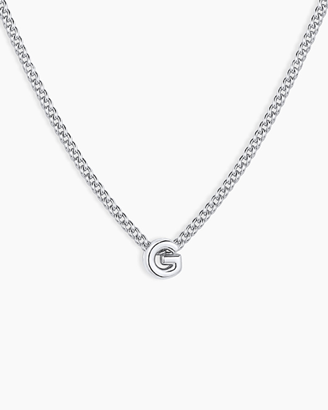 Wilder Mini Alphabet Necklace - Personalized Initial Pendant Jewelry for Women | Perfect Gift for Birthday, Anniversary & Everyday Wear