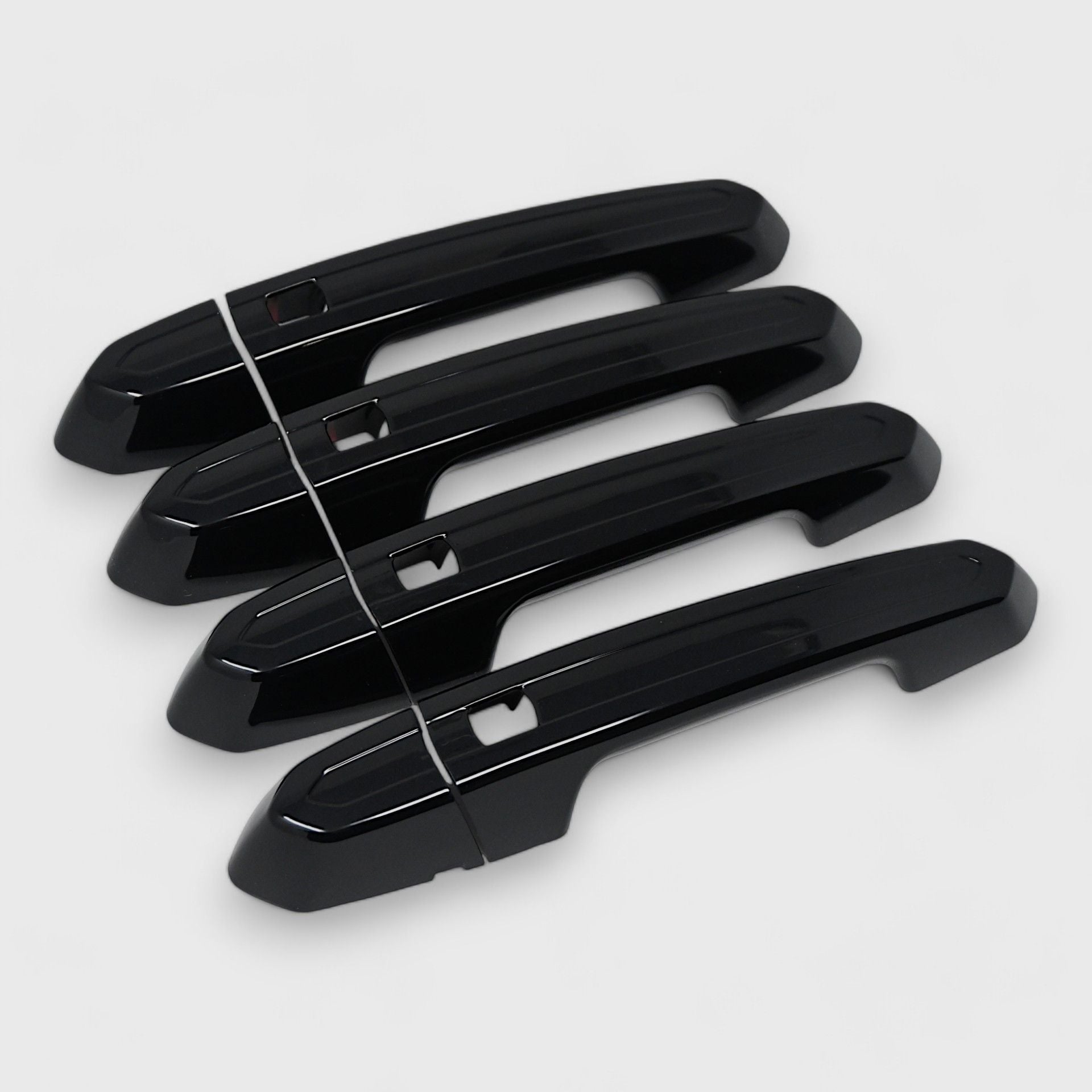 Glossy Black Chrome Delete Door Handle Cover - DH6334BLK | Car Exterior Accessory Upgrade for Sedans, SUVs & Trucks | Weatherproof & Scratch-Resistant