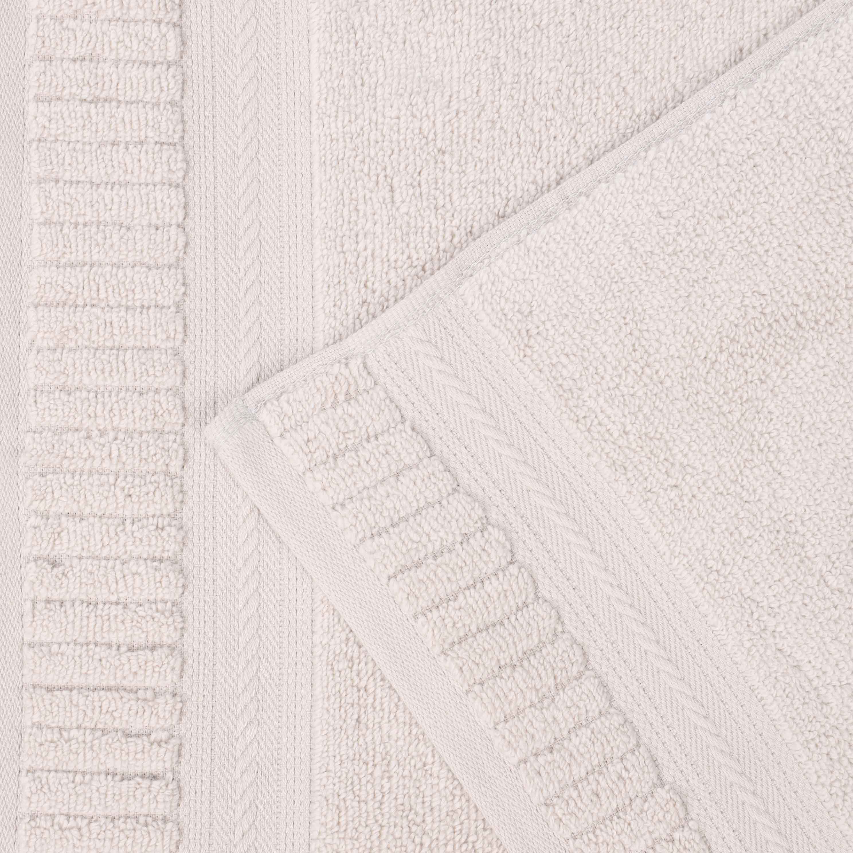 Venice Zero Twist Cotton Medium Weight Absorbent 3-Piece Bath Towel Set - Soft & Quick-Drying for Spa, Gym, and Beach Use