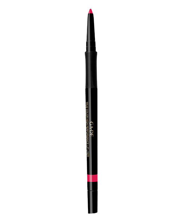 True Color High Performance Lip Liner 04 Festive Fuchsia - Long Lasting, Waterproof Lip Pencil for Precise Definition | Perfect for Parties, Weddings & Night Out Makeup