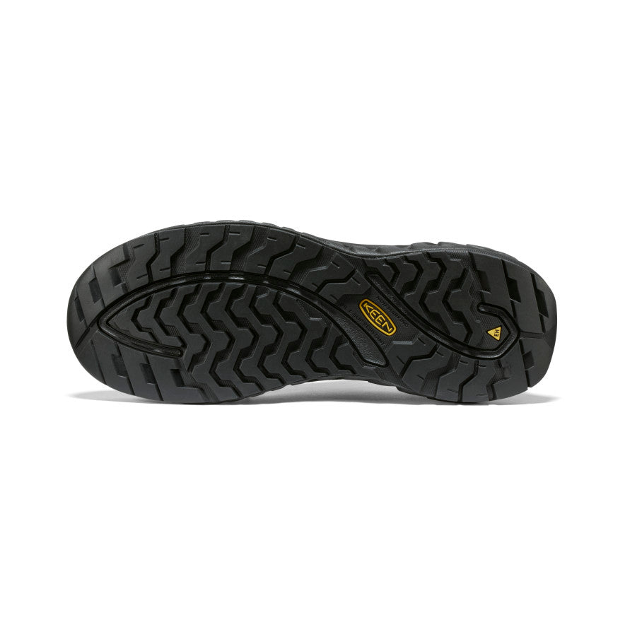 Men's Arvada Shift Work Sneaker - Carbon Toe Safety Shoes, Black/Black - Slip Resistant & Comfortable for Construction, Warehouse & Industrial Work