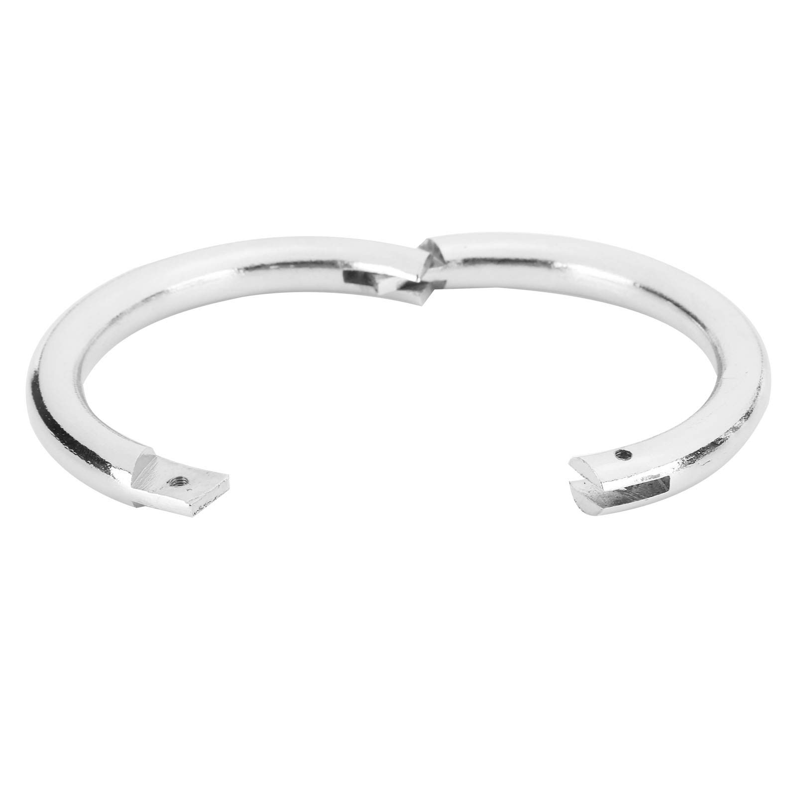 Premium Silver Iron Cow Nose Ring for Cattle Bulls - Durable Livestock Nose Ring for Farm Animals, Herding & Veterinary Use