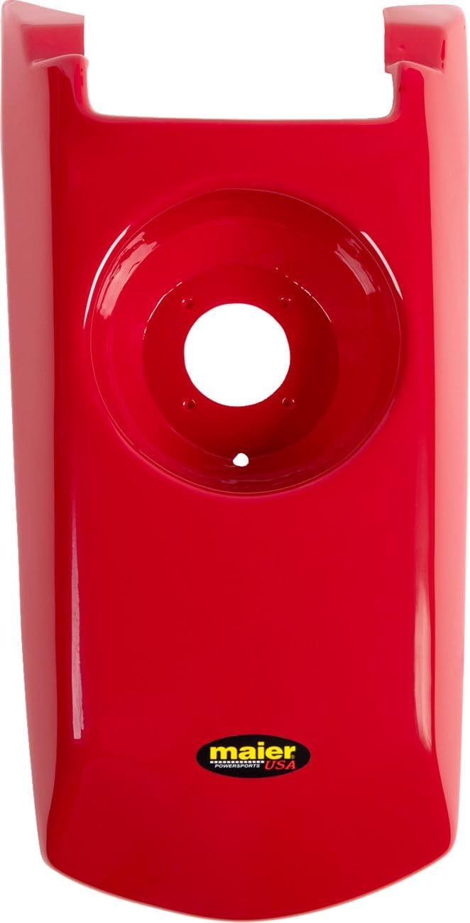 Maier USA Nose Hair Trimmer for Men - Rechargeable & Waterproof Grooming Tool (Red) - Perfect for Travel, Home Use & Personal Grooming