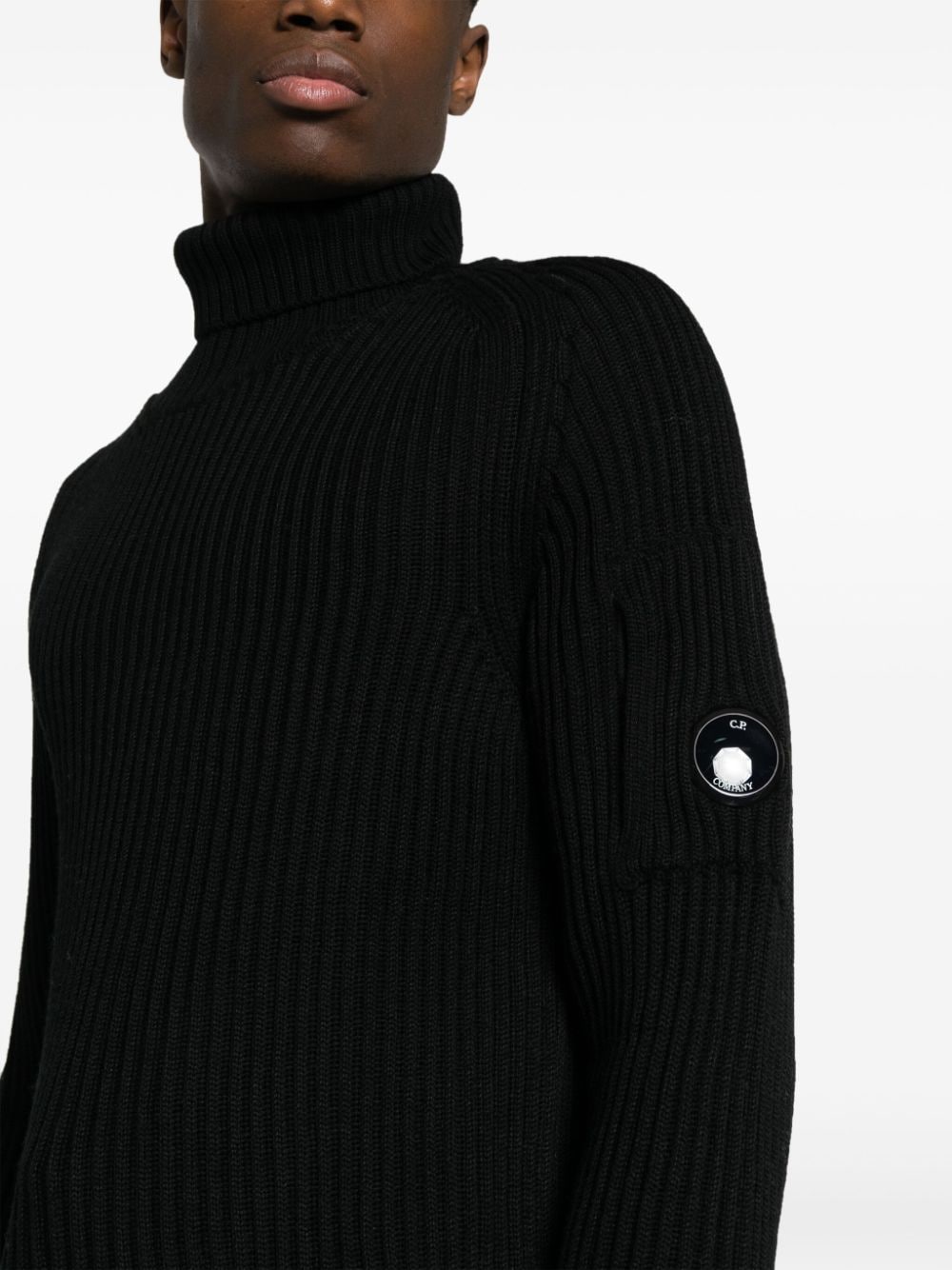 C.P. COMPANY Black Sweaters for Men & Women | Premium Knitwear for Casual & Business Wear | Winter Fashion & Office Outfits