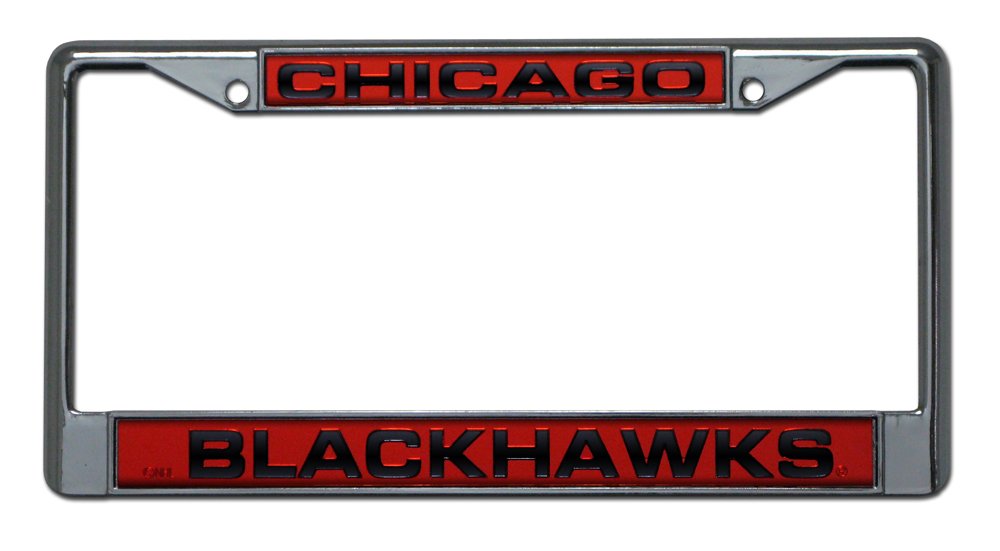Rico Carolina Hurricanes Laser-Cut License Plate Frame - Durable Metal Car Accessory for NHL Fans - Perfect for Trucks, SUVs, and Cars