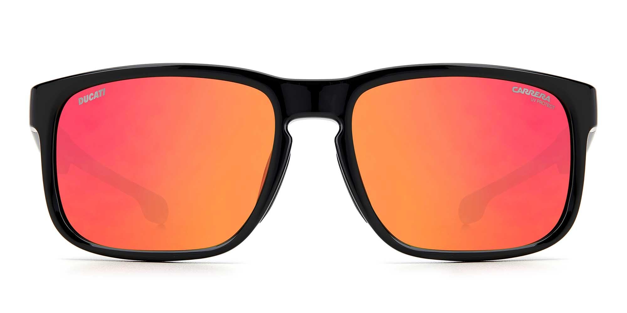 Carrera Ducati CARDUC 001/S Sunglasses - Men's Sports Cycling Shades with UV Protection - Perfect for Motorcycle Riding, Biking & Outdoor Adventures