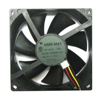 Panaflo NMB MAT 92x92x25mm Ultra High Speed Hydro Wave Cooling Fan with RPM Sensor (FBA09A12U1BX) - Perfect for PC Cooling, Server Racks, and Industrial Equipment Ventilation