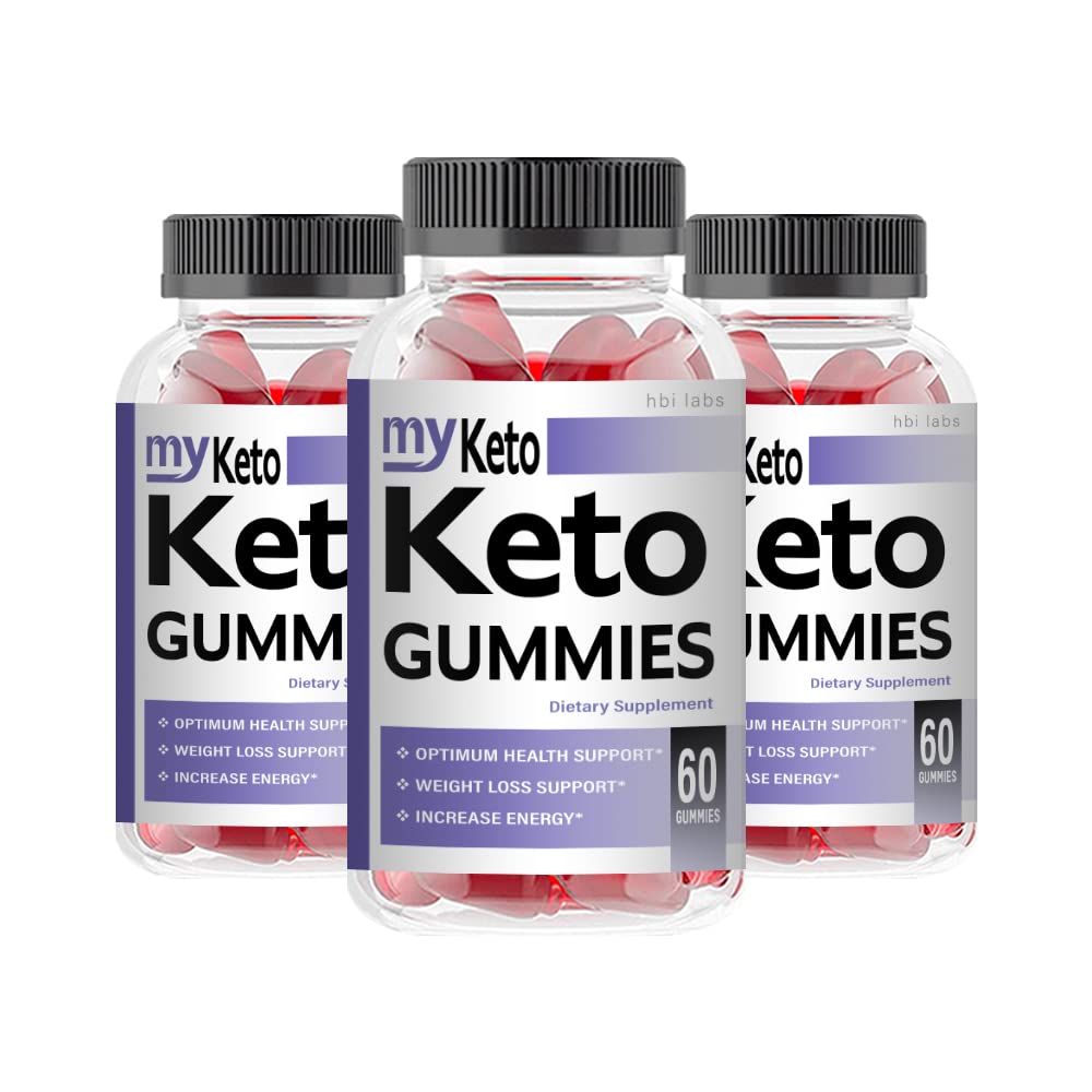 HBI LABS My Keto Apple Cider Vinegar Gummies - Sugar Free Ketogenic Supplement with B12 (3 Pack, 180 Gummies) for Weight Loss & Energy Boost - Perfect for Keto Diet & Low Carb Lifestyle
