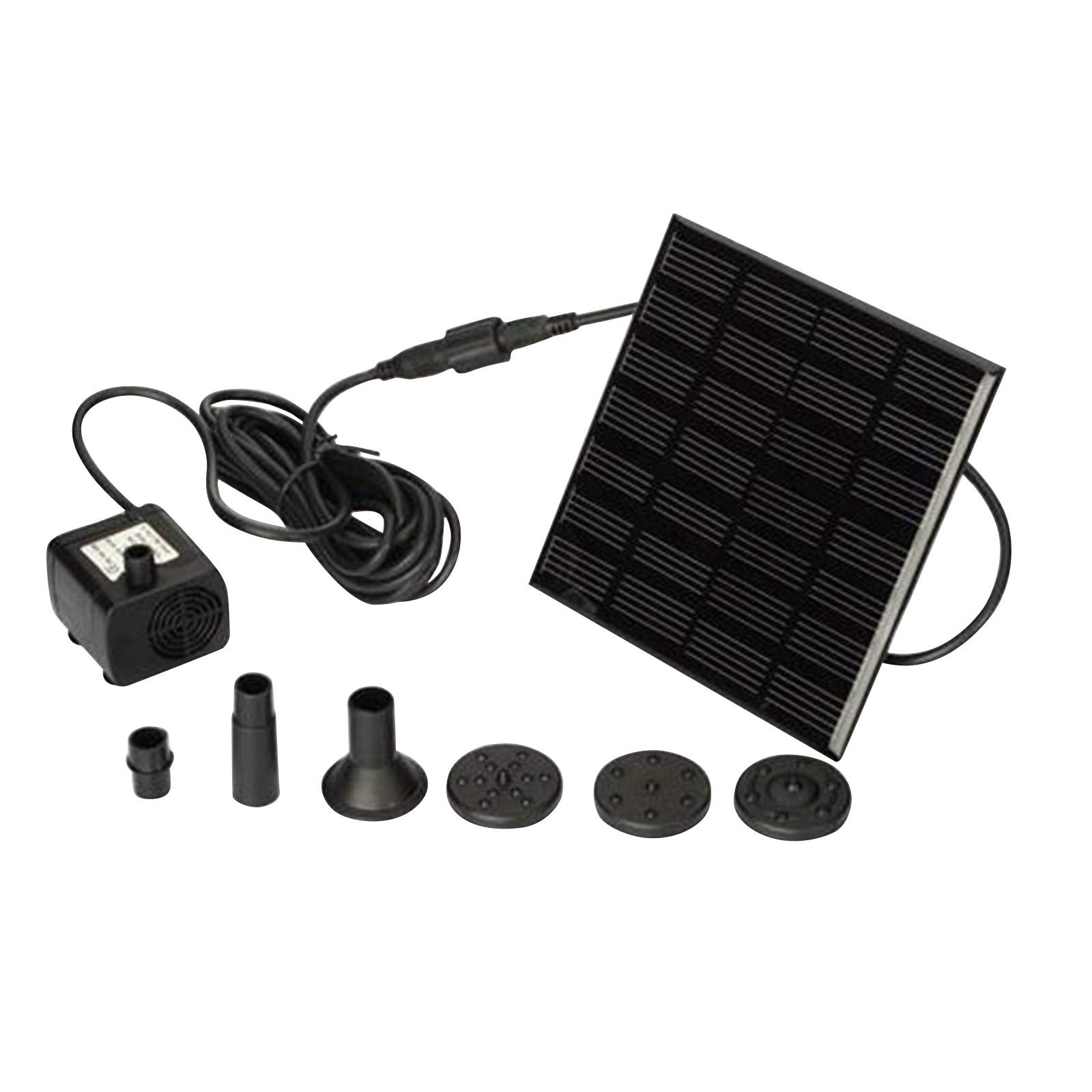 Solar Powered Bird Bath Fountain Pump - 1.2W Outdoor Solar Water Fountain for Garden, Pond, Pool | Perfect for Attracting Birds & Enhancing Outdoor Decor