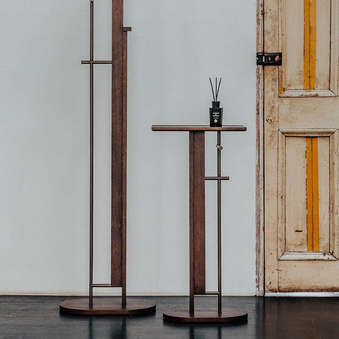 Modern Console Table for Entryway - Slim Sofa Table with Storage Shelf - Perfect for Hallway, Living Room & Small Spaces
