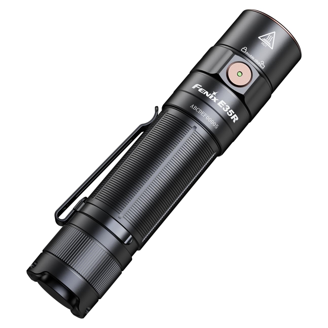 Fenix E35R EDC Flashlight - 3100 Lumens USB-C Rechargeable High Performance Flashlight with LumenTac Organizer | Perfect for Camping, Hiking, Emergency & Everyday Carry