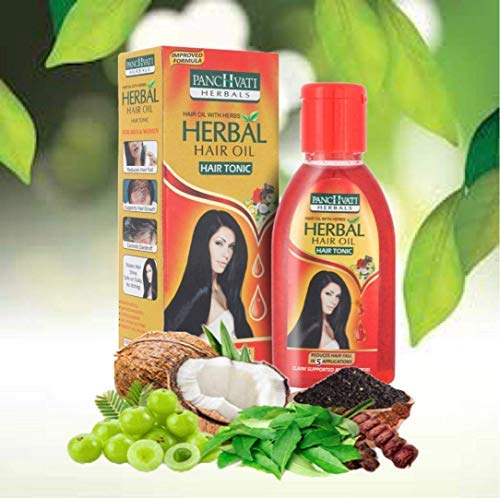 Panchvati Herbals Hair Oil for Hair Fall Control & Hair Growth - 100ml | Natural Ayurvedic Treatment for Thicker, Stronger Hair | Perfect for Daily Scalp Massage & Hair Care Routine