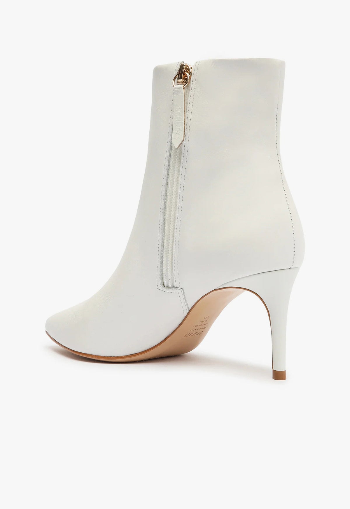 Magali Mid Leather Bootie - Women's Ankle Boots with Chunky Heel, Comfortable & Stylish for Fall/Winter Fashion - Perfect for Office, Date Night & Casual Outfits