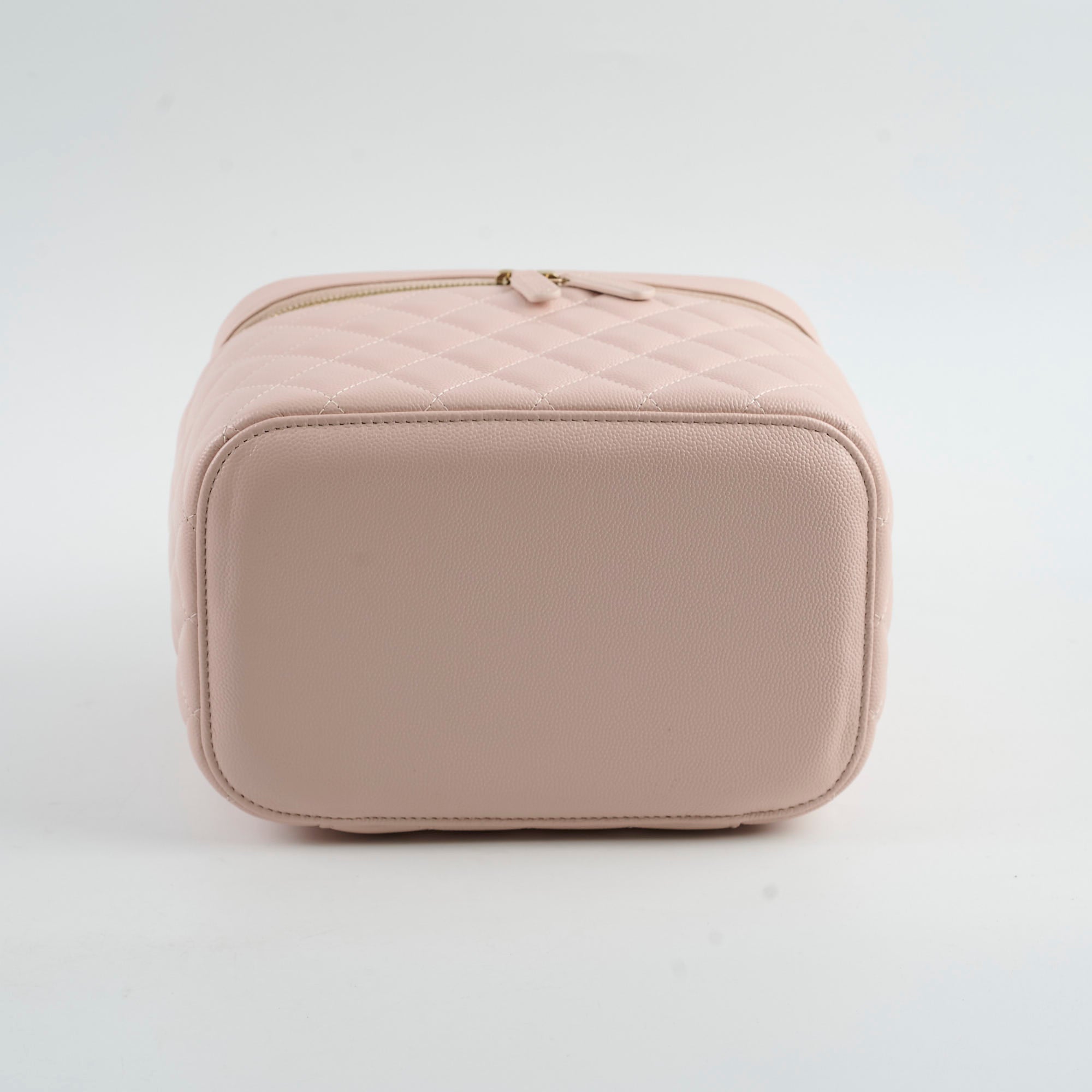 Chanel Caviar Vanity Case Rose Pink 30cm - Luxury Leather Cosmetic Bag for Women | Perfect for Travel, Makeup Storage & Everyday Use