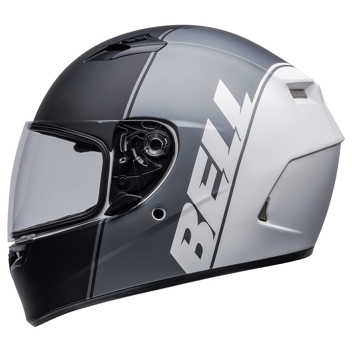 Bell Qualifier Full-Face Motorcycle Helmet - DOT Certified (Matte Black/Gray, 2XL) - Perfect for Street Riding, Touring & Commuting