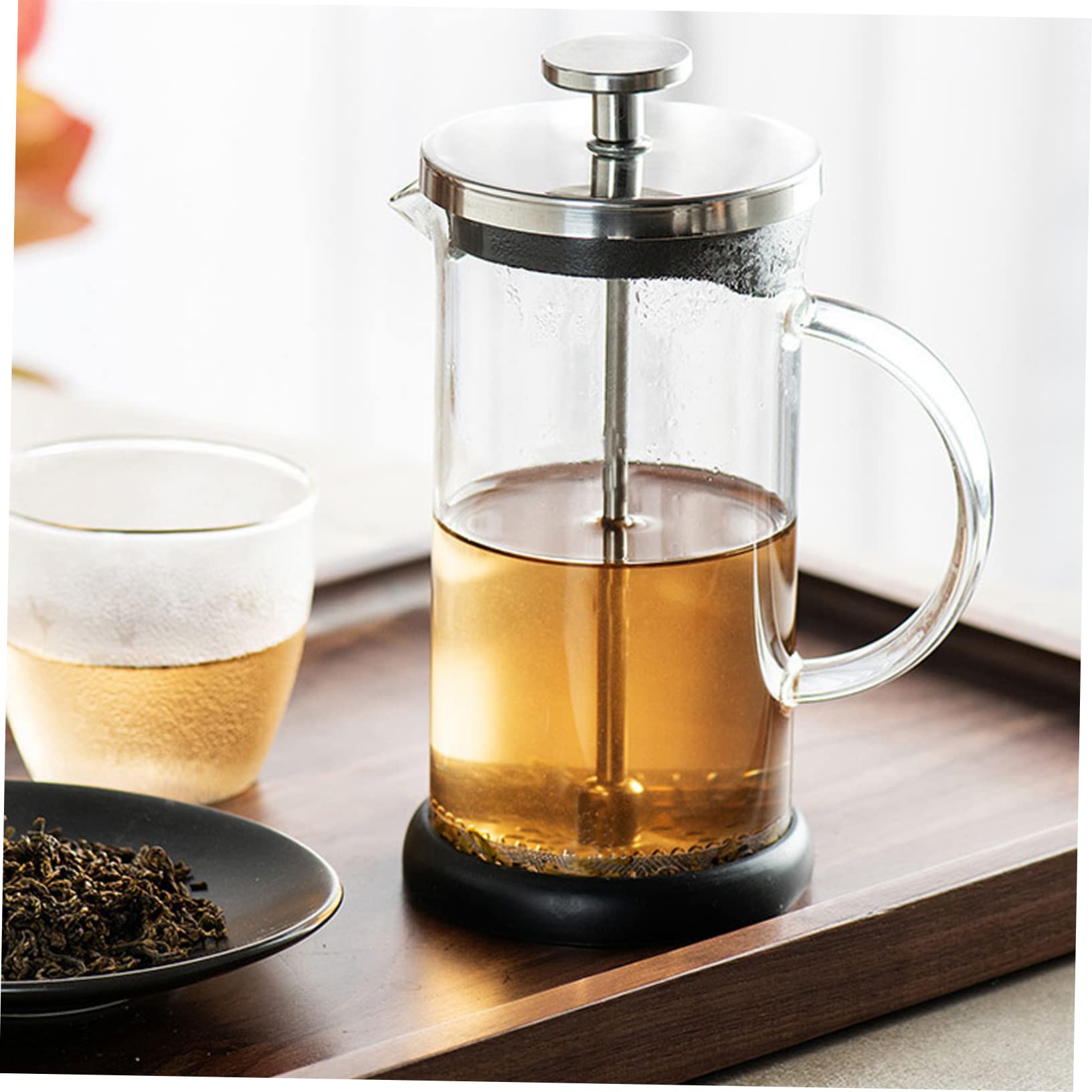 Stainless Steel Ergonomic Coffee Milk Maker with Foaming Kettle - Perfect for Home Baristas & Cafe-Style Lattes