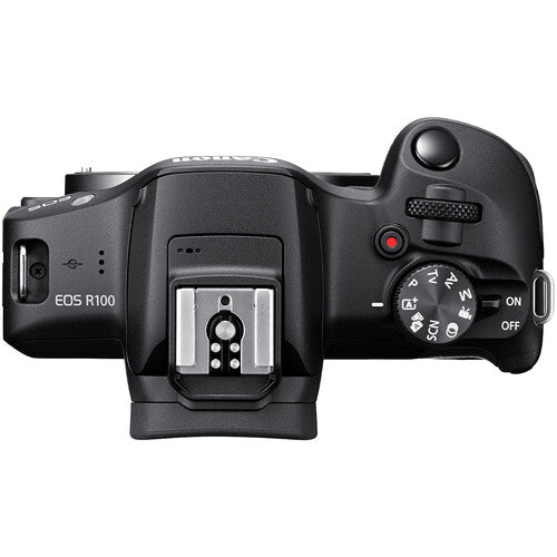 Canon EOS R100 Mirrorless Digital Camera with 18-45mm & 55-210mm Lens Kit - Perfect for Travel, Vlogging & Photography Enthusiasts