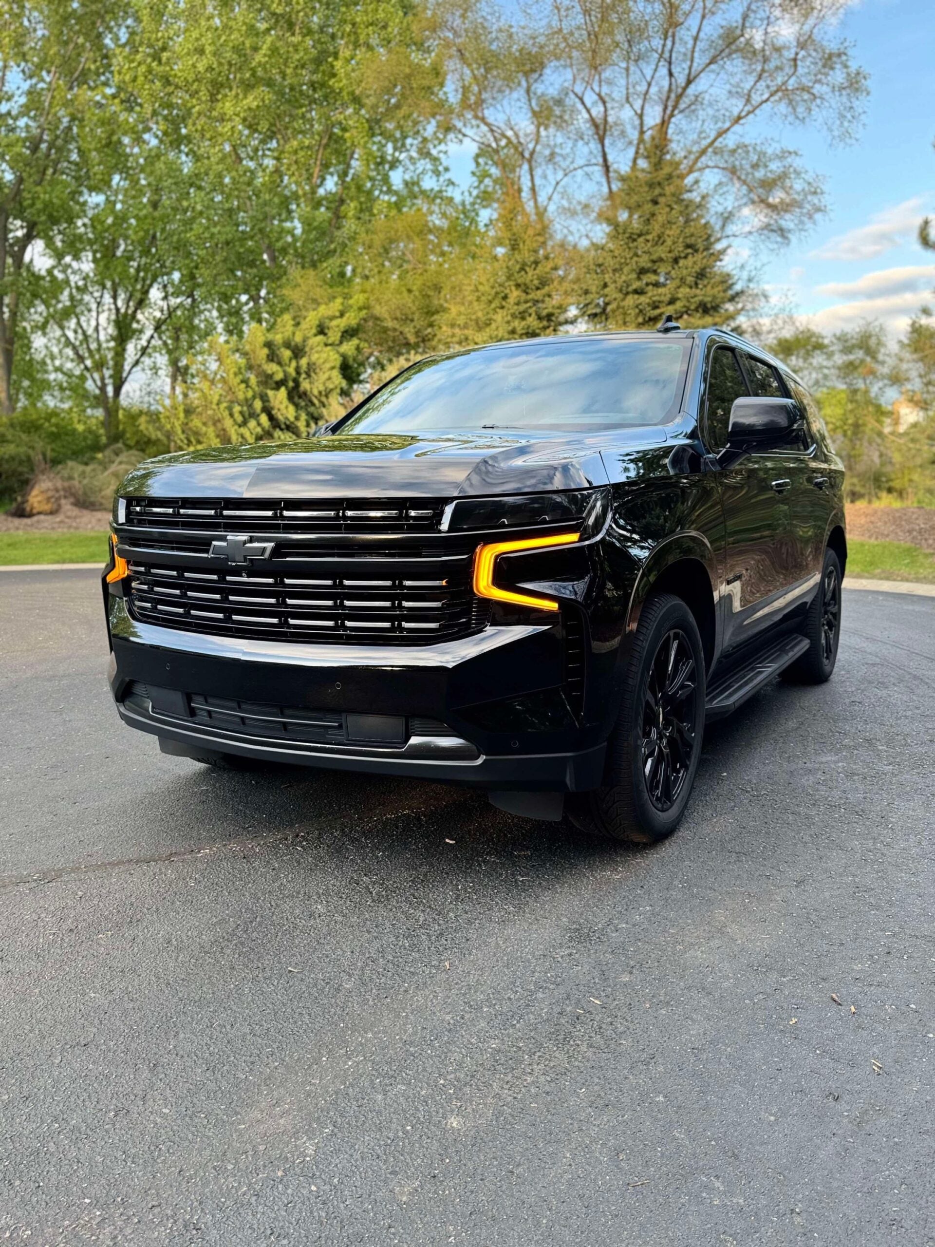 2021-2024 Chevy Tahoe & Suburban Amber Switchback DRL Kit - LED Daytime Running Lights for Enhanced Visibility & Style - Perfect for Off-Roading, Night Driving & Custom Car Modifications