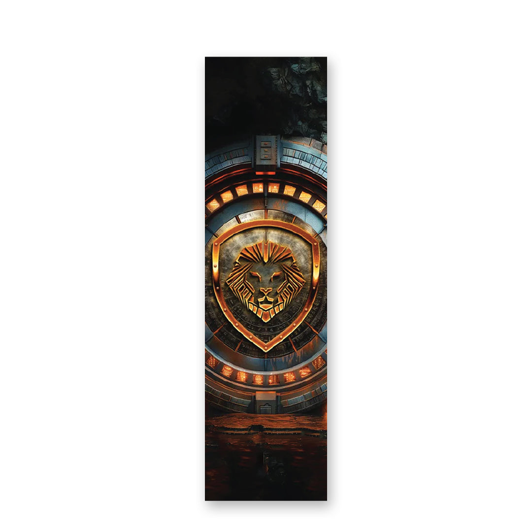 The Academy Lion Shield Bookmark - 2 Pack, 7.5 Inch - Perfect for Book Lovers, Students & Gifts - Ideal for Reading, Collecting & Bookmarking