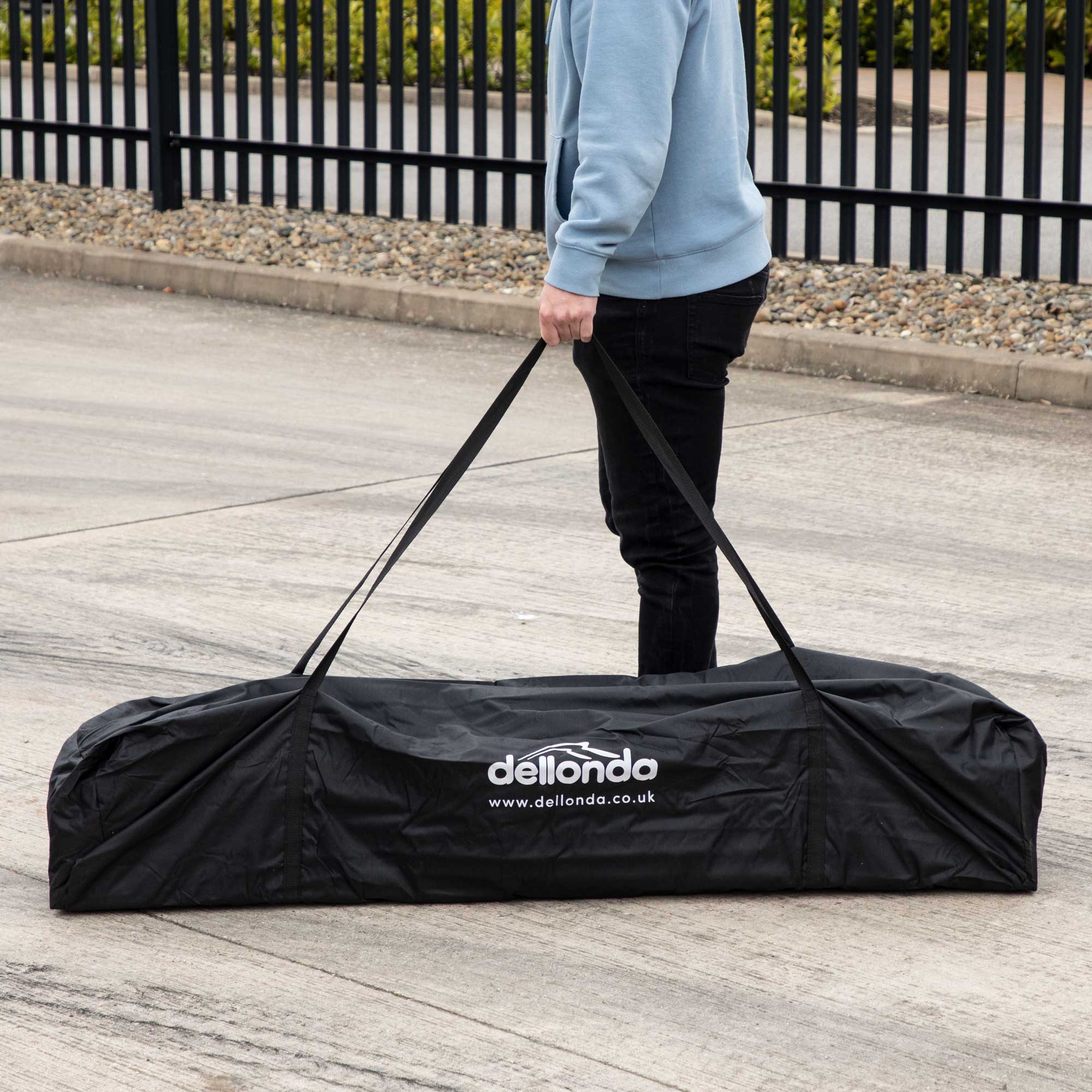 Premium 3x4.5m Pop Up Gazebo with Waterproof Canopy - Includes Carry Bag, Stakes & Weight Bags (Beige, DG134) - Perfect for Outdoor Parties, Camping & Beach Events