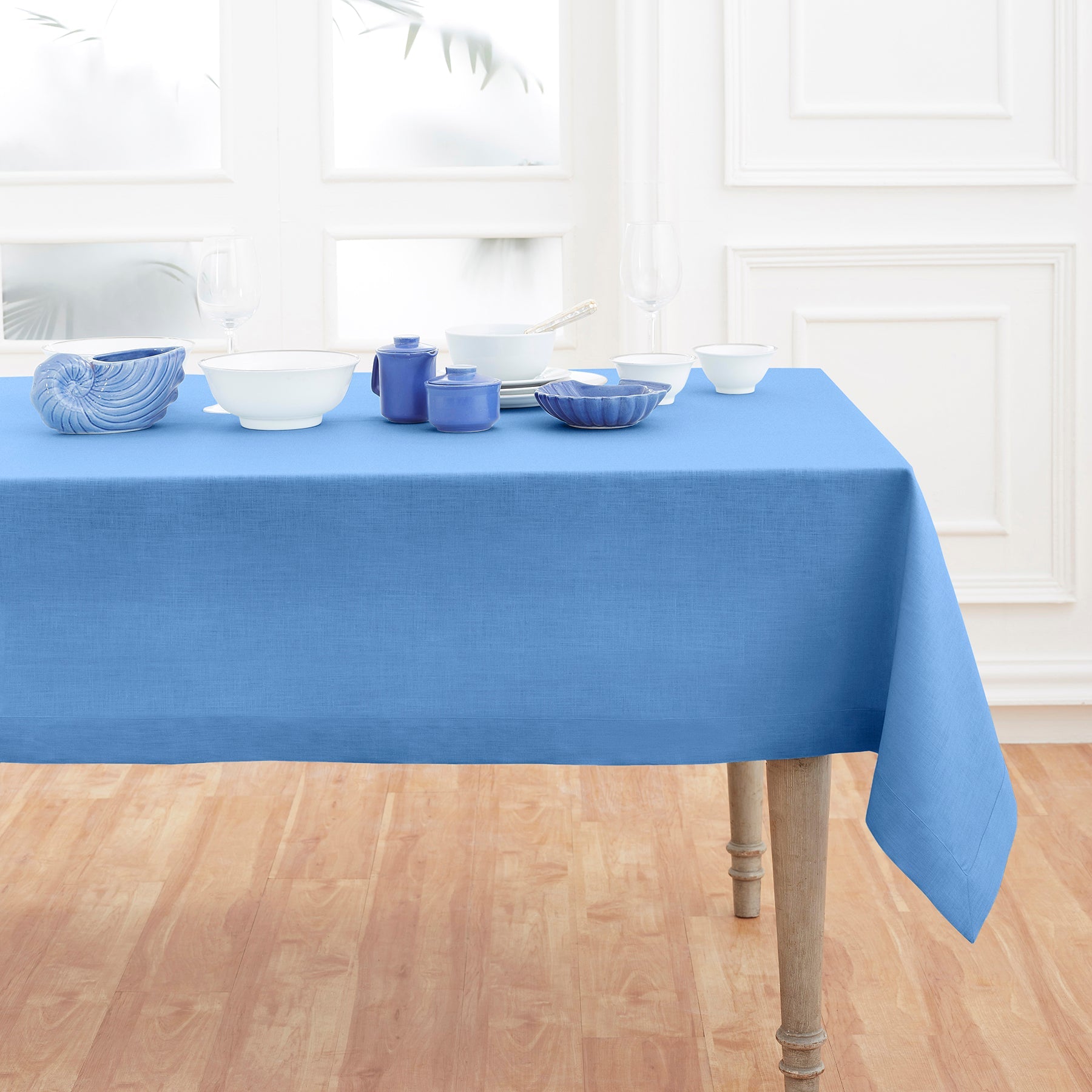 Premium Extra Large Fete Tablecloth - Waterproof & Stain-Resistant for Outdoor Parties, Weddings, and Events